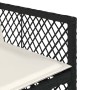 Set de comedor de jardín 7 pzas y cojines ratán sintético negro de , Conjuntos de jardín - Ref: Foro24-3210726, Precio: 390,3...