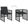 Set de comedor jardín 11 pzas con cojines ratán sintético negro de , Conjuntos de jardín - Ref: Foro24-3210751, Precio: 681,7...