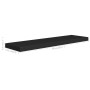Estantes flotantes de pared 2 uds MDF negro 90x23,5x3,8 cm en Estanterías | Comprar online en Foru.es