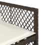 Set comedor de jardín 11 pzas y cojines ratán sintético marrón de , Conjuntos de jardín - Ref: Foro24-3210753, Precio: 715,27...