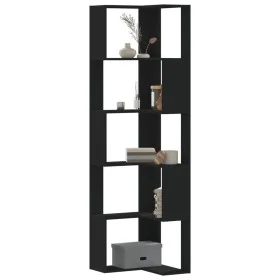 vi Estantería de esquina 5 niveles madera negro 50x50x179 cm de , Librerías y estanterías - Ref: Foro24-852583, Precio: 85,97...