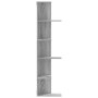 Estantería pared de esquina madera gris Sonoma 36,5x36,5x140 cm de , Estantes y estanterías - Ref: Foro24-852632, Precio: 55,...