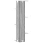 Estantería pared de esquina madera gris Sonoma 36,5x36,5x140 cm de , Estantes y estanterías - Ref: Foro24-852632, Precio: 55,...