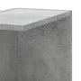 Estantería pared esquina madera gris hormigón 36,5x36,5x140 cm de , Estantes y estanterías - Ref: Foro24-852630, Precio: 50,3...