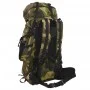 Mochila de senderismo tela oxford verde camuflaje 80 l de , Mochilas - Ref: Foro24-4009969, Precio: 64,24 €, Descuento: %