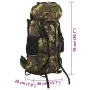Mochila de senderismo tela oxford verde camuflaje 80 l de , Mochilas - Ref: Foro24-4009969, Precio: 64,24 €, Descuento: %