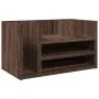 Organizador escritorio madera ingeniería marrón 44,5x24x25 cm by , Classification and organization - Ref: Foro24-848044, Pric...