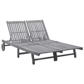Tumbona para 2 personas madera maciza de acacia de vidaXL, Tumbonas - Ref: Foro24-311874, Precio: 314,99 €, Descuento: %