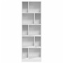 Estantería de madera de ingeniería blanca 57x28,5x174 cm de , Librerías y estanterías - Ref: Foro24-847989, Precio: 106,77 €,...
