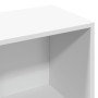 Estantería de madera de ingeniería blanca 57x28,5x174 cm de , Librerías y estanterías - Ref: Foro24-847989, Precio: 106,77 €,...