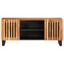 Mueble de TV madera maciza de acacia 105x34x46 cm de , Almacenamiento para CD y DVD - Ref: Foro24-377437, Precio: 116,40 €, D...