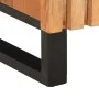 Mueble de TV madera maciza de acacia 105x34x46 cm de , Almacenamiento para CD y DVD - Ref: Foro24-377437, Precio: 114,72 €, D...