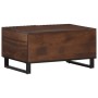 Mesa de centro madera maciza mango marrón 80x51x40 cm de , Mesas de centro - Ref: Foro24-377463, Precio: 91,27 €, Descuento: %