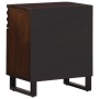 Mesita de noche madera maciza mango marrón 50x34x60 cm de , Mesitas de noche - Ref: Foro24-377494, Precio: 81,92 €, Descuento: %
