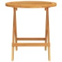 Mesa bistró de terraza madera maciza de acacia Ø46x47 cm de vidaXL, Mesas de jardín - Ref: Foro24-312116, Precio: 46,80 €, De...