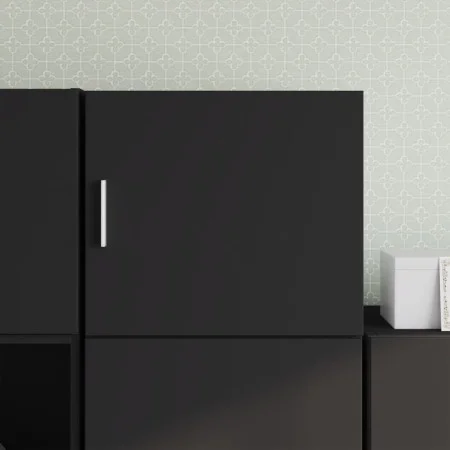 Armario de pared madera de ingeniería negro 45x42,5x40 cm de , Aparadores - Ref: Foro24-846104, Precio: 42,48 €, Descuento: %