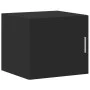 Armario de pared madera de ingeniería negro 45x42,5x40 cm de , Aparadores - Ref: Foro24-846104, Precio: 42,48 €, Descuento: %