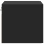 Armario de pared madera de ingeniería negro 45x42,5x40 cm de , Aparadores - Ref: Foro24-846104, Precio: 43,11 €, Descuento: %