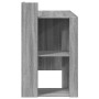 Escritorio de oficina madera ingeniería gris 103,5x56,5x94 cm de , Escritorios - Ref: Foro24-847980, Precio: 87,95 €, Descuen...