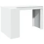 Escritorio de oficina madera ingeniería blanco 123,5x73,5x75 cm de , Escritorios - Ref: Foro24-847982, Precio: 98,94 €, Descu...