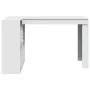 Escritorio de oficina madera ingeniería blanco 123,5x73,5x75 cm de , Escritorios - Ref: Foro24-847982, Precio: 98,94 €, Descu...