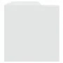Escritorio de oficina madera ingeniería blanco 123,5x73,5x75 cm de , Escritorios - Ref: Foro24-847982, Precio: 98,94 €, Descu...