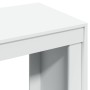 Escritorio de oficina madera ingeniería blanco 123,5x73,5x75 cm de , Escritorios - Ref: Foro24-847982, Precio: 100,62 €, Desc...