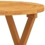 Mesa bistró de terraza madera maciza de acacia Ø46x47 cm de vidaXL, Mesas de jardín - Ref: Foro24-312116, Precio: 46,86 €, De...