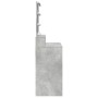 Tocador con luces LED gris hormigón 80x41x144,5 cm de , Tocadores para dormitorios - Ref: Foro24-848181, Precio: 111,97 €, De...