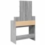 Tocador con luces LED color gris Sonoma 80x41x144,5 cm de , Tocadores para dormitorios - Ref: Foro24-848183, Precio: 112,18 €...