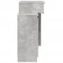 Tocador con luces LED gris hormigón 115x37x110,5 cm de , Tocadores para dormitorios - Ref: Foro24-848230, Precio: 121,25 €, D...