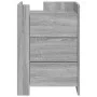 Mesita de noche madera de ingeniería gris Sonoma 45x50x65 cm de , Mesitas de noche - Ref: Foro24-848309, Precio: 90,64 €, Des...