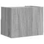 Mesita de noche de pared color gris Sonoma 45x30x35 cm de , Mesitas de noche - Ref: Foro24-848321, Precio: 39,69 €, Descuento: %
