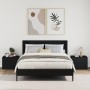 Mesitas de noche de pared 2 unidades negra 45x30x35 cm de , Mesitas de noche - Ref: Foro24-848328, Precio: 75,92 €, Descuento: %