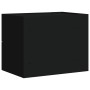 Mesitas de noche de pared 2 unidades negra 45x30x35 cm de , Mesitas de noche - Ref: Foro24-848328, Precio: 75,92 €, Descuento: %