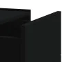Mesitas de noche de pared 2 unidades negra 45x30x35 cm by , Nightstands - Ref: Foro24-848328, Price: 74,95 €, Discount: %