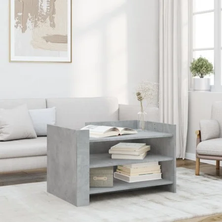 Mesa de centro madera de ingeniería gris hormigón 80x50x50 cm by , Coffee table - Ref: Foro24-848342, Price: 60,14 €, Discoun...