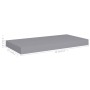 Estantes flotantes de pared 2 uds MDF gris 50x23x3,8 cm en Estanterías | Comprar online en Foru.es