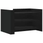 Mesa de centro madera de ingeniería negra 80x50x50 cm de , Mesas de centro - Ref: Foro24-848340, Precio: 61,71 €, Descuento: %