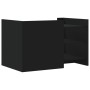Mesa de centro madera de ingeniería negra 80x50x50 cm de , Mesas de centro - Ref: Foro24-848340, Precio: 62,46 €, Descuento: %