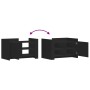 Mesa de centro madera de ingeniería negra 80x50x50 cm de , Mesas de centro - Ref: Foro24-848354, Precio: 67,06 €, Descuento: %