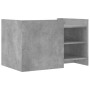 Mesa de centro madera de ingeniería gris hormigón 80x50x50 cm de , Mesas de centro - Ref: Foro24-848356, Precio: 66,60 €, Des...