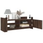 Mueble TV madera contrachapada color marrón roble 100x35x40 cm de , Muebles TV - Ref: Foro24-848380, Precio: 65,69 €, Descuen...