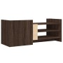 Mueble TV madera contrachapada color marrón roble 100x35x40 cm de , Muebles TV - Ref: Foro24-848380, Precio: 65,69 €, Descuen...