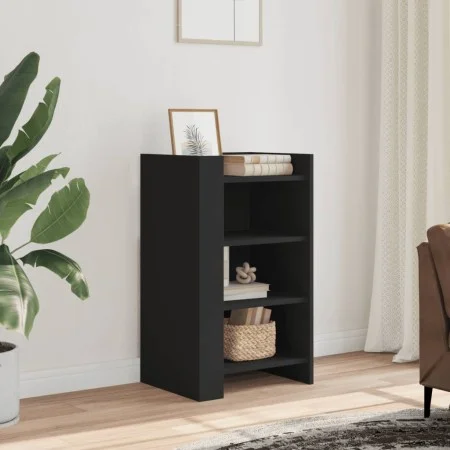 Aparador de madera de ingeniería negro 45x35x75 cm de , Aparadores - Ref: Foro24-848382, Precio: 52,28 €, Descuento: %