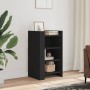 Aparador de madera de ingeniería negro 45x35x75 cm de , Aparadores - Ref: Foro24-848382, Precio: 53,01 €, Descuento: %