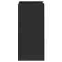 Aparador de madera de ingeniería negro 45x35x75 cm de , Aparadores - Ref: Foro24-848382, Precio: 52,28 €, Descuento: %