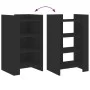 Aparador de madera de ingeniería negro 45x35x75 cm de , Aparadores - Ref: Foro24-848382, Precio: 52,28 €, Descuento: %
