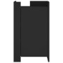 Aparador de madera de ingeniería negro 45x35x75 cm de , Aparadores - Ref: Foro24-848396, Precio: 86,96 €, Descuento: %