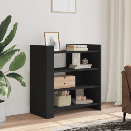 Aparador de madera de ingeniería negro 73,5x35x75 cm de , Aparadores - Ref: Foro24-848389, Precio: 63,31 €, Descuento: %